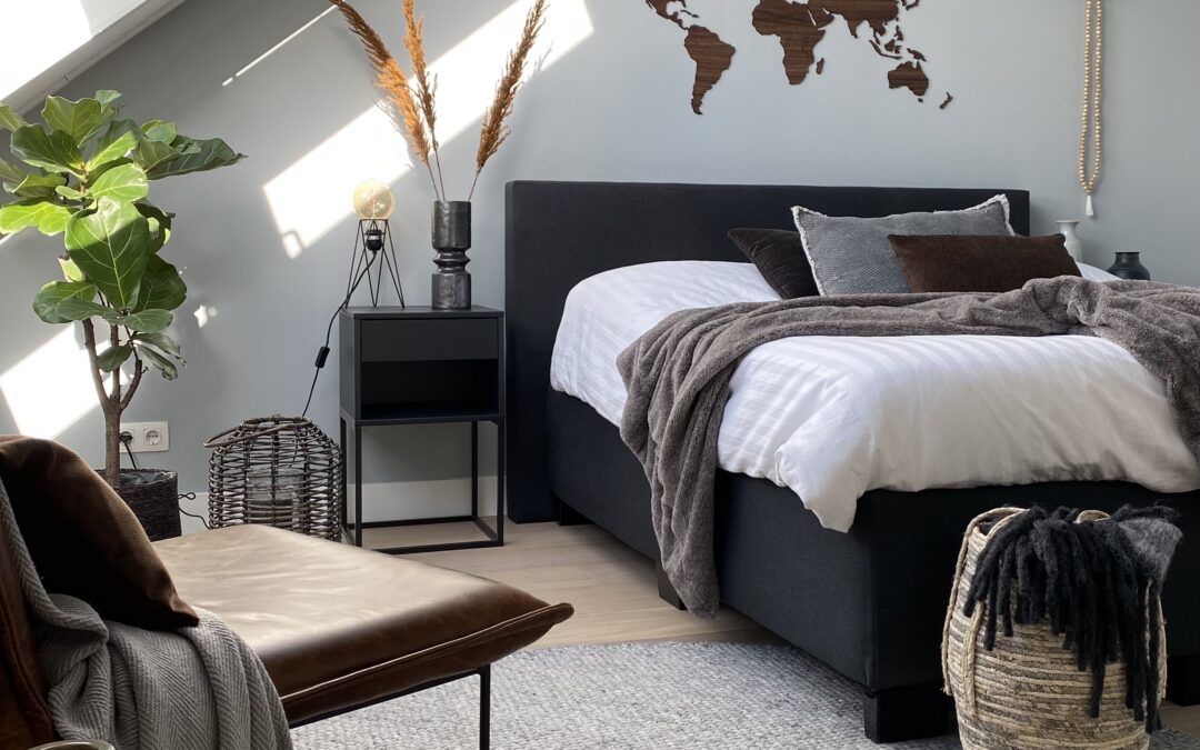 Eclectisch Slaapkamer - sfeervolle slaapkamer 8