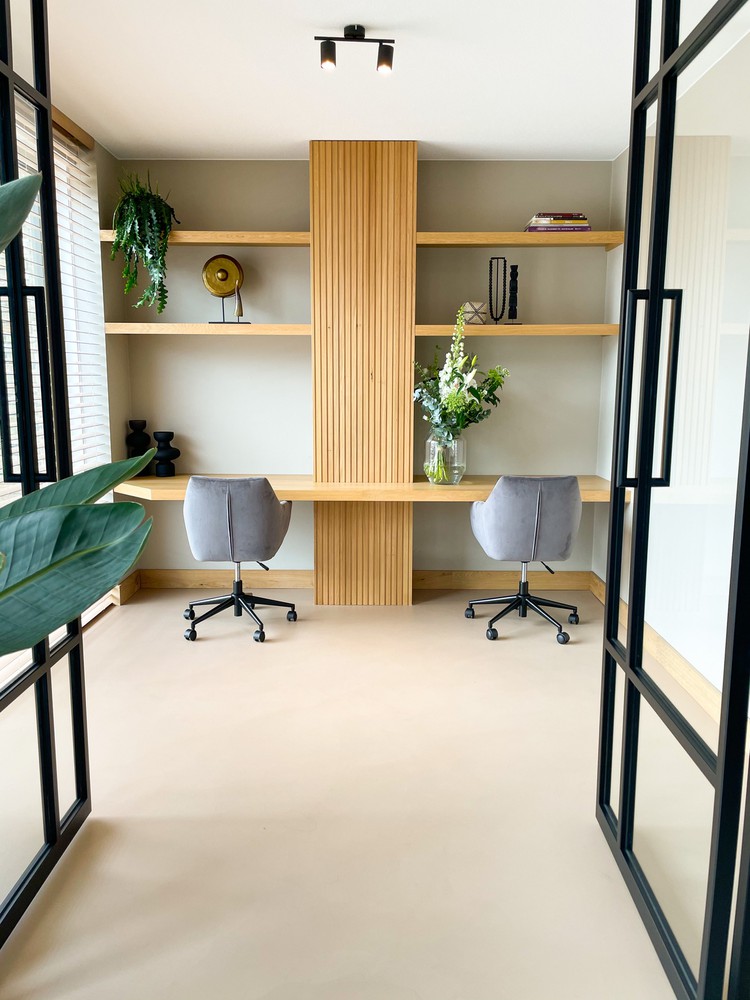 Eclectisch Werkkamer - sfeervolle werkkamer 17