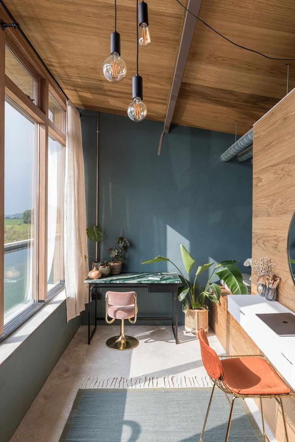 Eclectisch Werkkamer - sfeervolle werkkamer 3