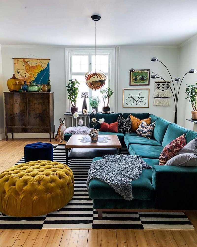 Eclectisch Woonkamer - sfeervolle woonkamer 1