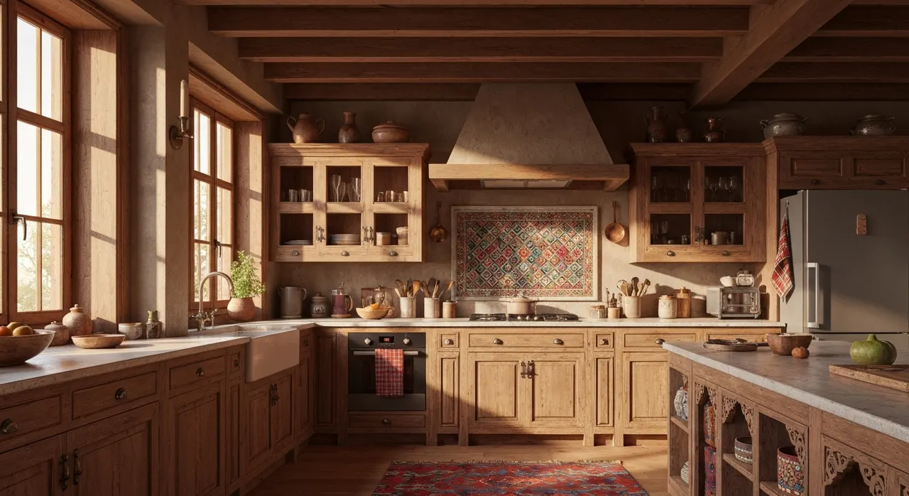 Ethnostijl keuken