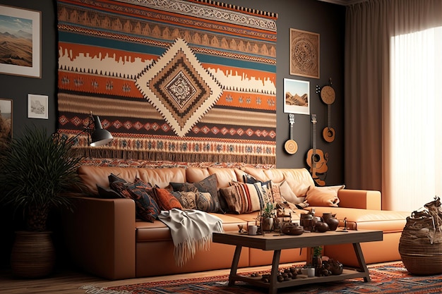 Ethnostijl Werkkamer - sfeervolle werkkamer 10