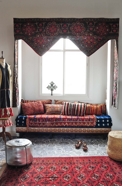 Ethnostijl Woonkamer - sfeervolle woonkamer 7