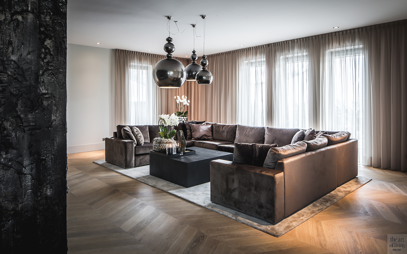 Grand Interiors Woonkamer - sfeervolle woonkamer 2