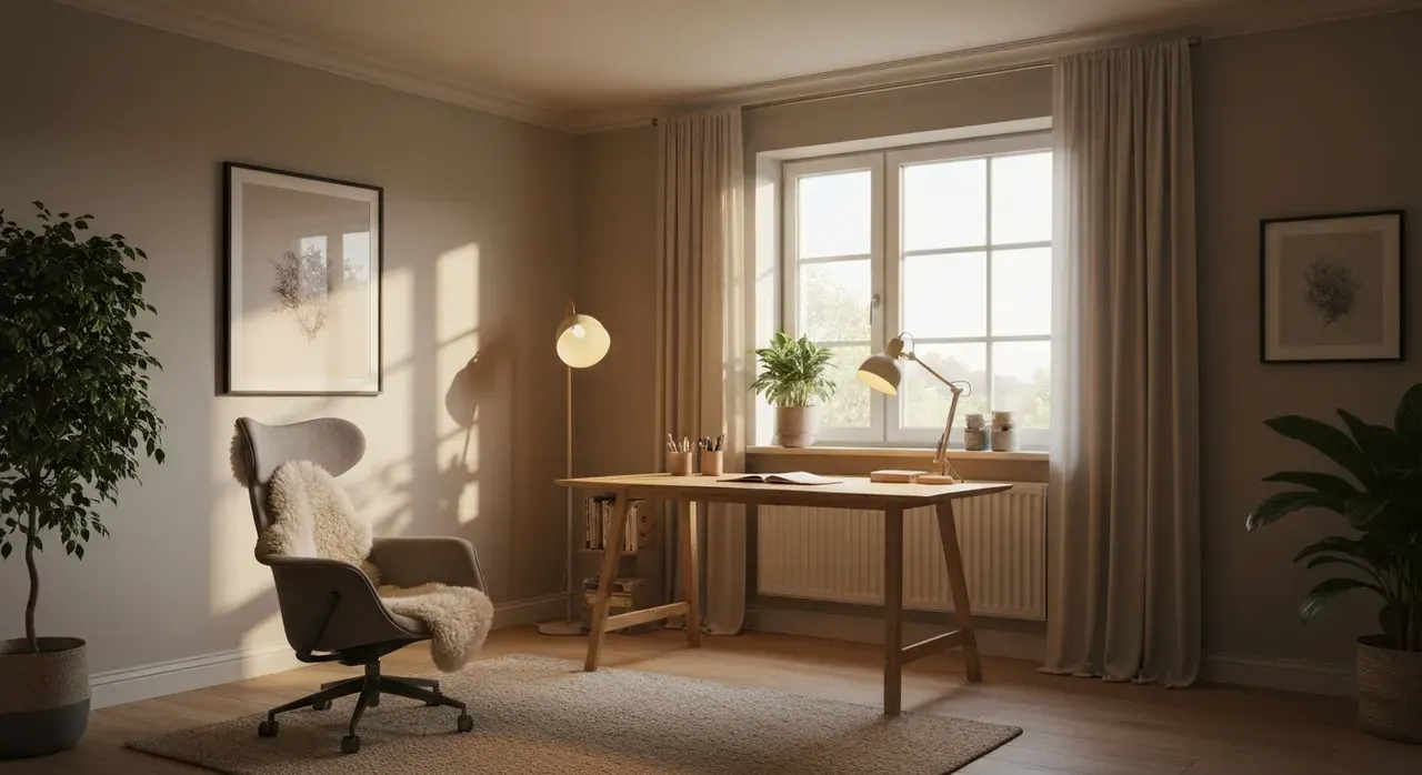 Hygge werkkamer