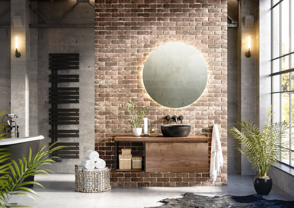 Industrial Badkamer - sfeervolle badkamer 20