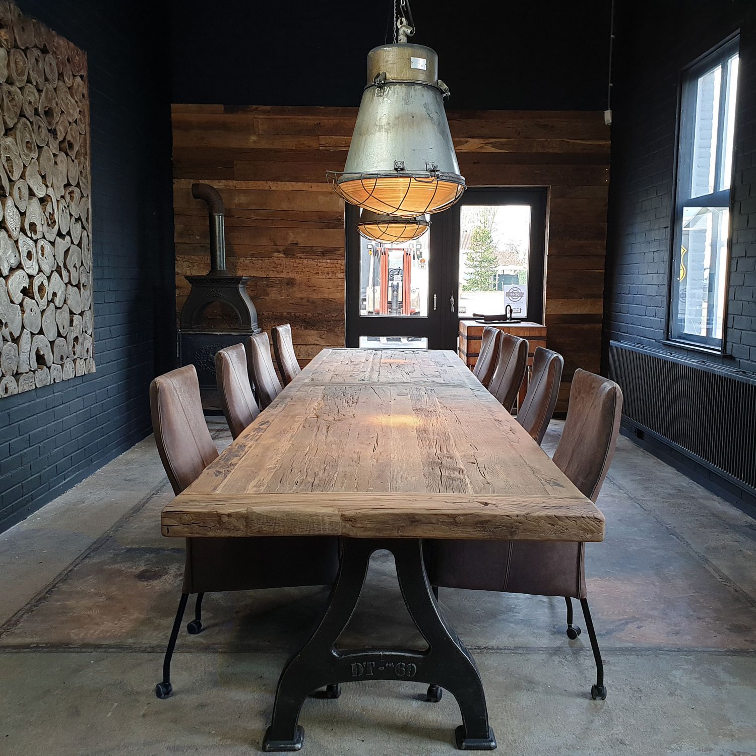 Industrial Eetkamer - sfeervolle eetkamer 16