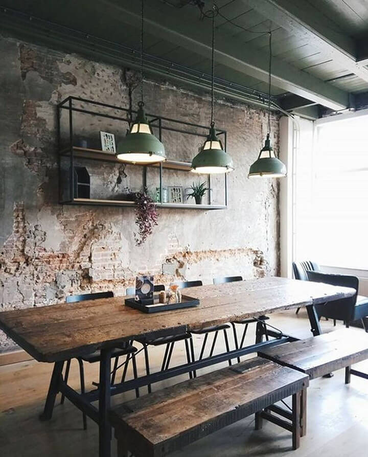 Industrial Eetkamer - sfeervolle eetkamer 18