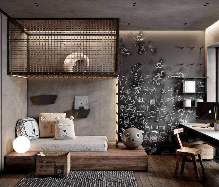 Industrial Kinderkamer - sfeervolle kinderkamer 12