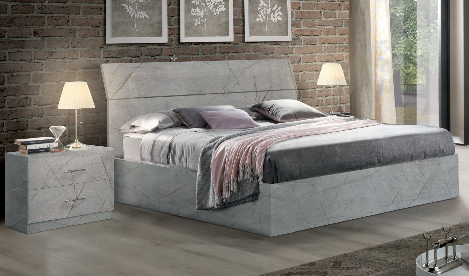 Italiaans Design Slaapkamer - sfeervolle slaapkamer 10