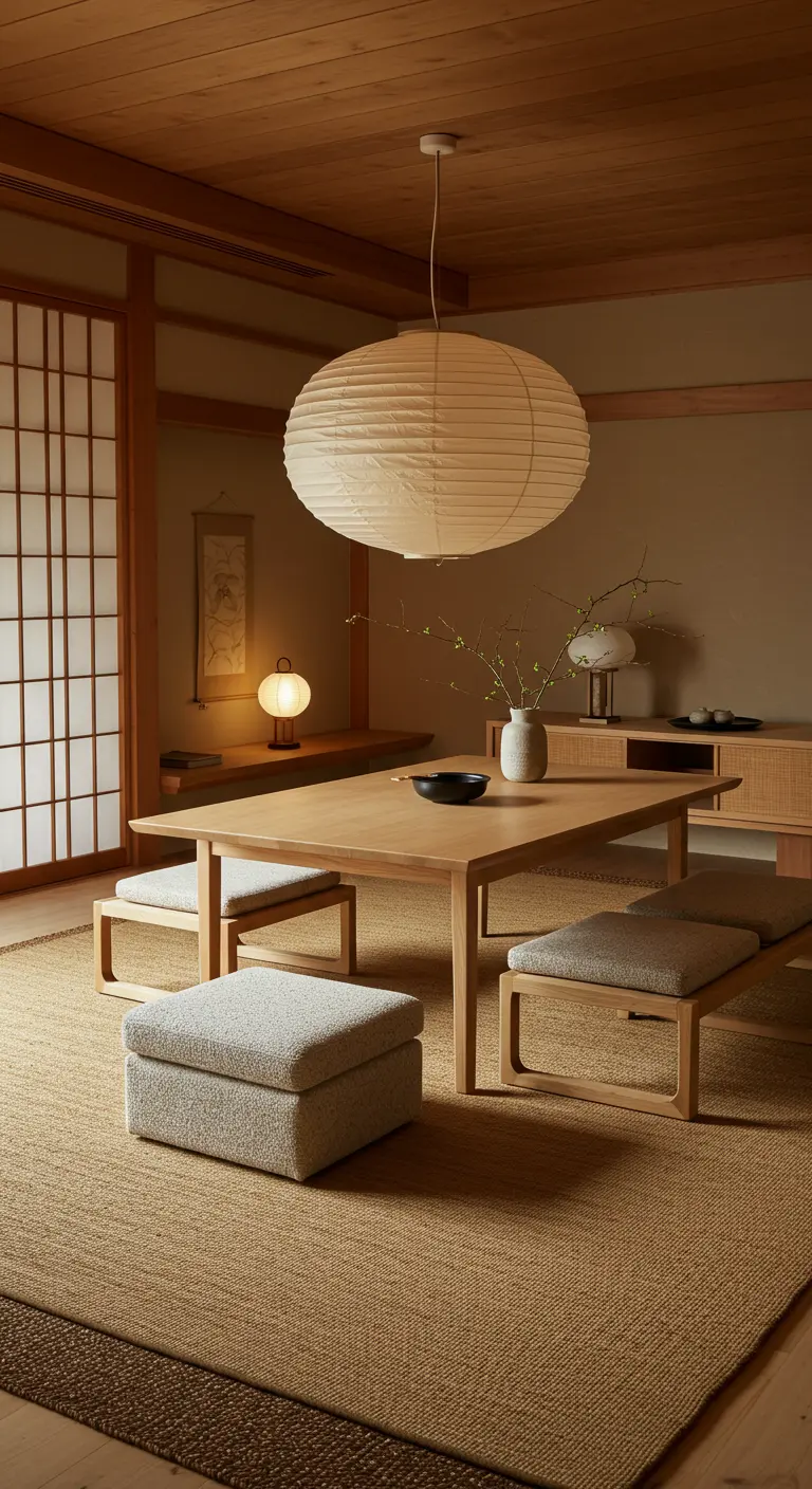 Japandi Eetkamer - sfeervolle eetkamer 17