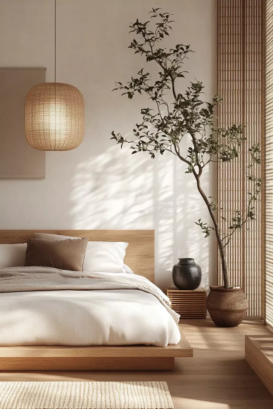 Japandi Slaapkamer - sfeervolle slaapkamer 10