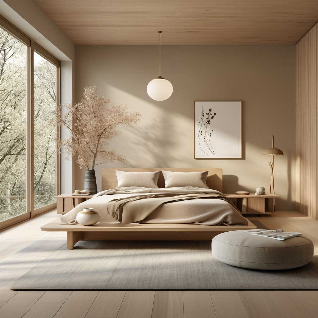 Japandi Slaapkamer - sfeervolle slaapkamer 14