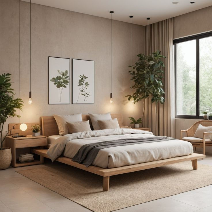 Japandi Slaapkamer - sfeervolle slaapkamer 3