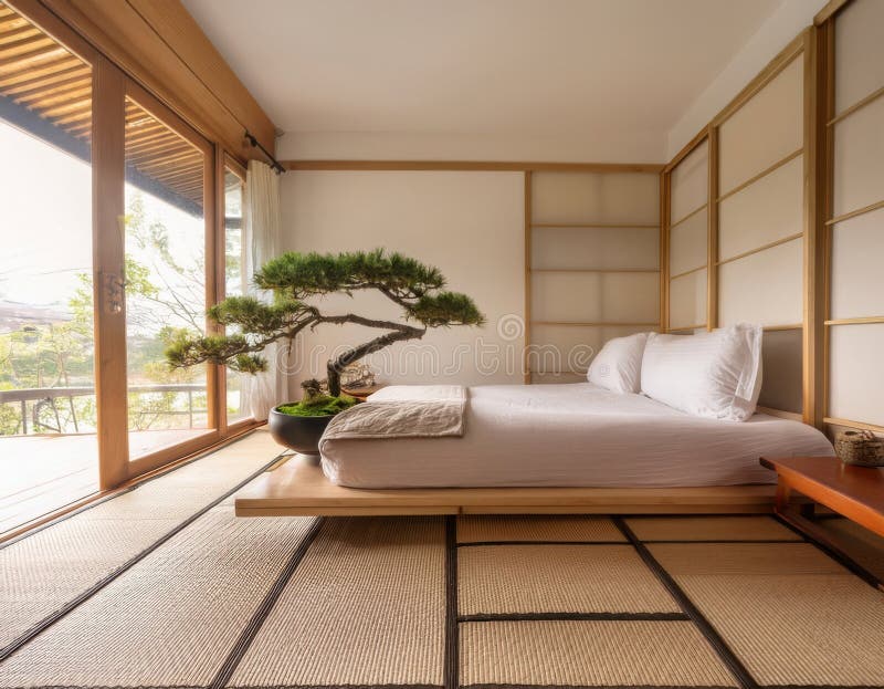 Japans Zen Slaapkamer - sfeervolle slaapkamer 17