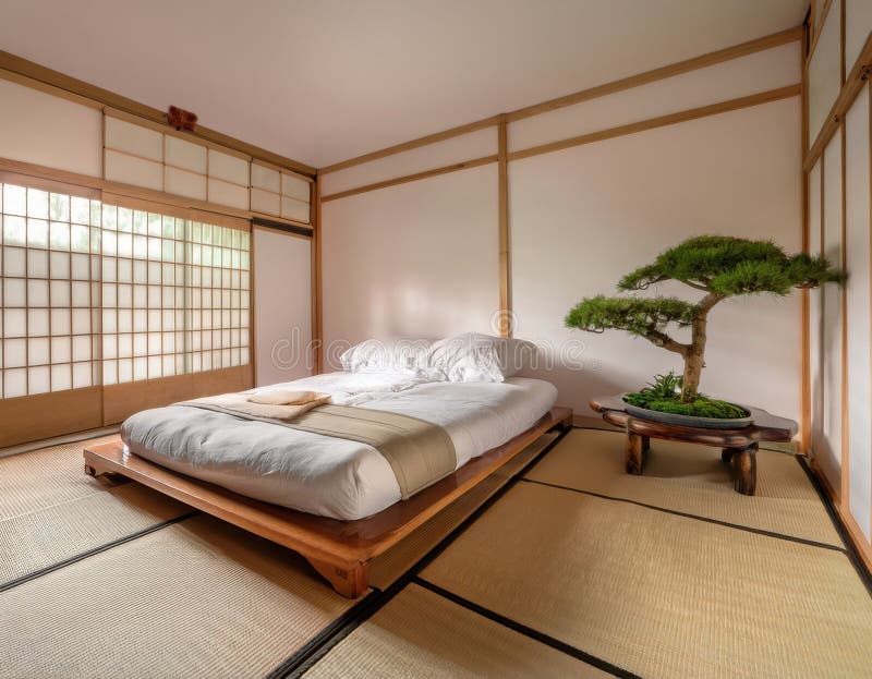 Japans Zen Slaapkamer - sfeervolle slaapkamer 2