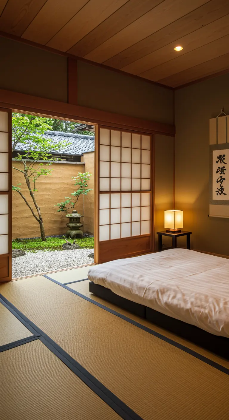 Japans Zen Slaapkamer - sfeervolle slaapkamer 9