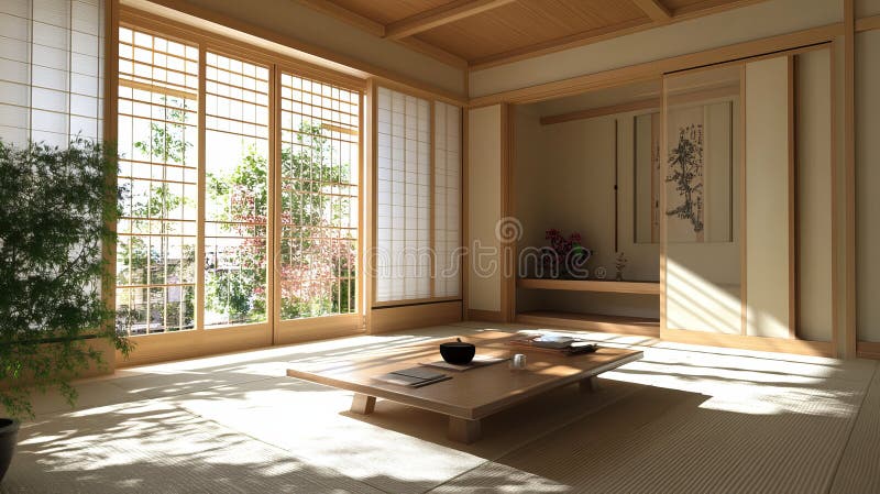 Japans Zen Werkkamer - sfeervolle werkkamer 15