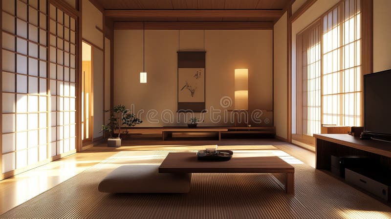 Japans Zen Werkkamer - sfeervolle werkkamer 8