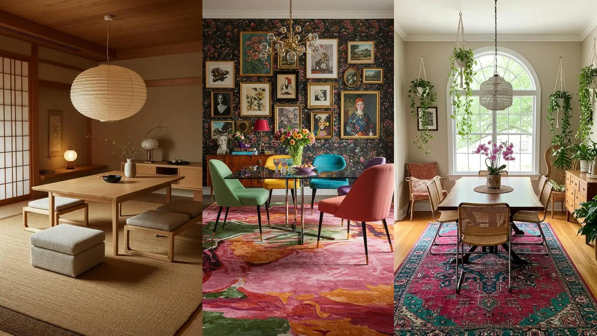 Maximalistisch Eetkamer - sfeervolle eetkamer 14