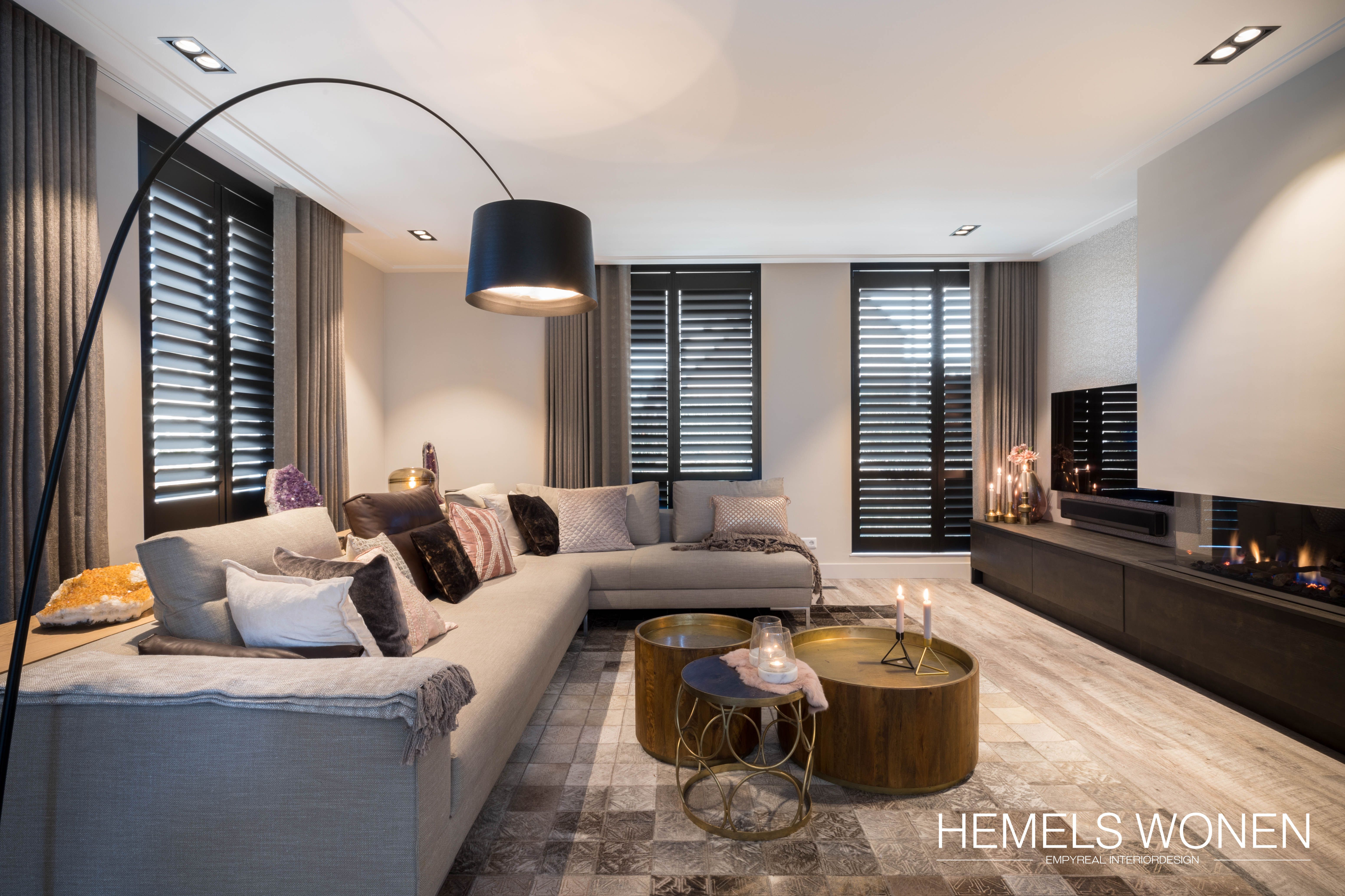 Maximalistisch Woonkamer - sfeervolle woonkamer 2