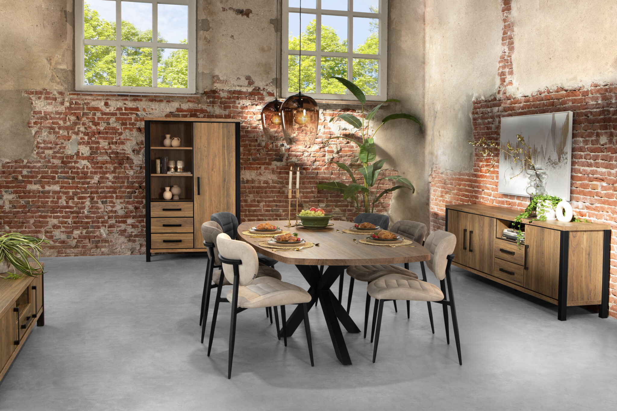 Mediterraans Eetkamer - sfeervolle eetkamer 7