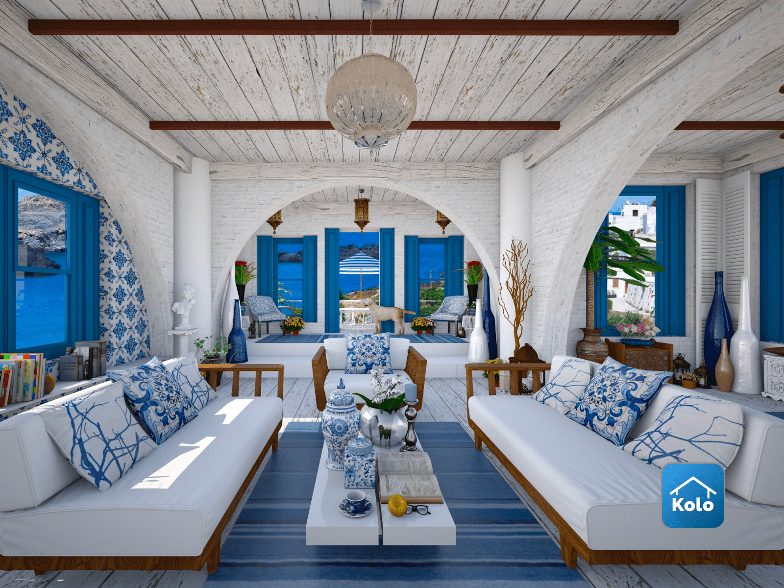 Mediterraans Werkkamer - sfeervolle werkkamer 4