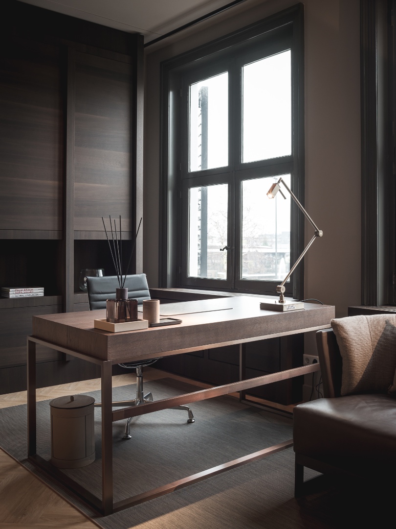 Midcentury Modern Werkkamer - sfeervolle werkkamer 3