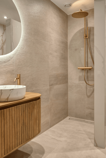 Modern Klassiek Badkamer - sfeervolle badkamer 18