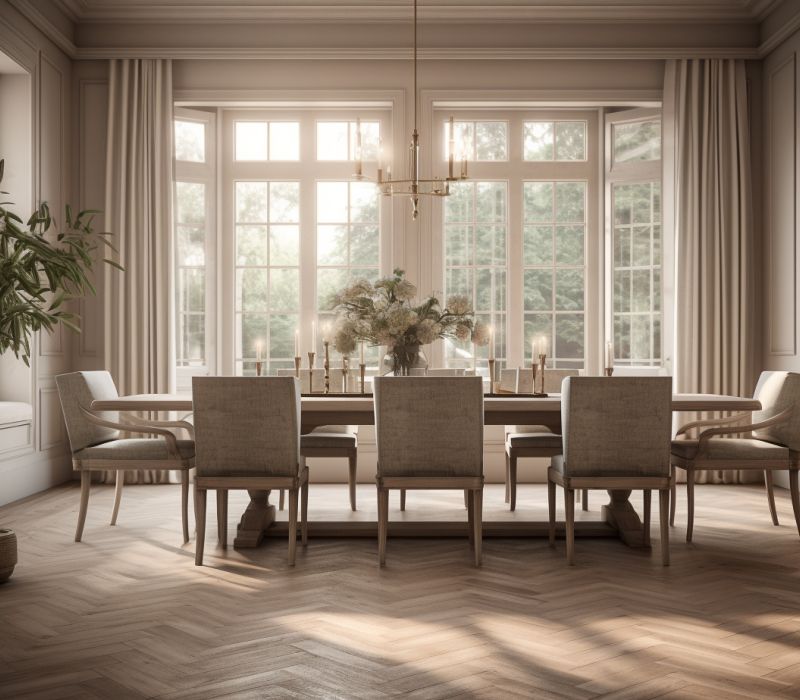 Modern Klassiek Eetkamer - sfeervolle eetkamer 10