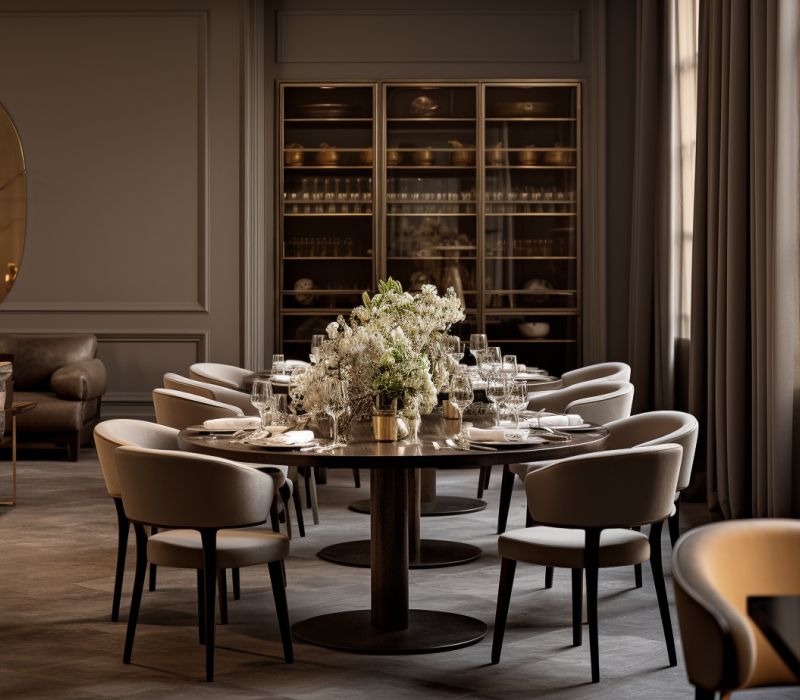 Modern Klassiek Eetkamer - sfeervolle eetkamer 5