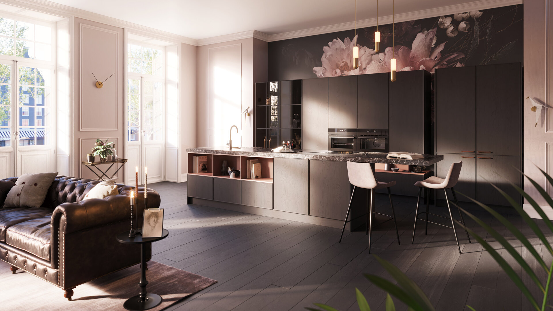Modern Klassiek Keuken - sfeervolle keuken 11