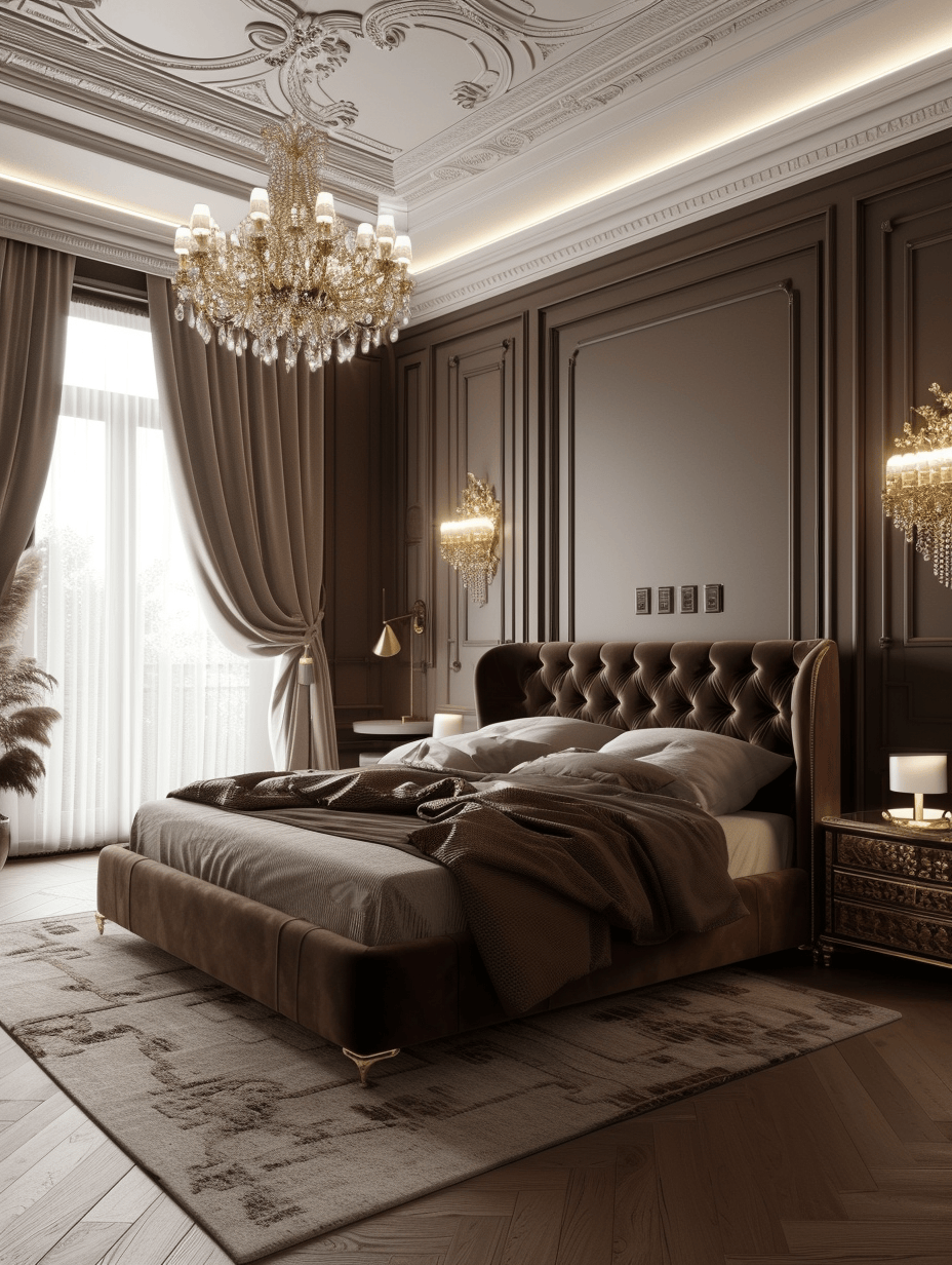 Modern Klassiek Slaapkamer - sfeervolle slaapkamer 7