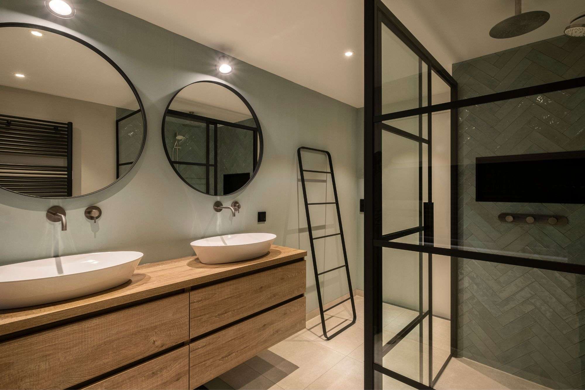 Modern Landelijk Badkamer - sfeervolle badkamer 11