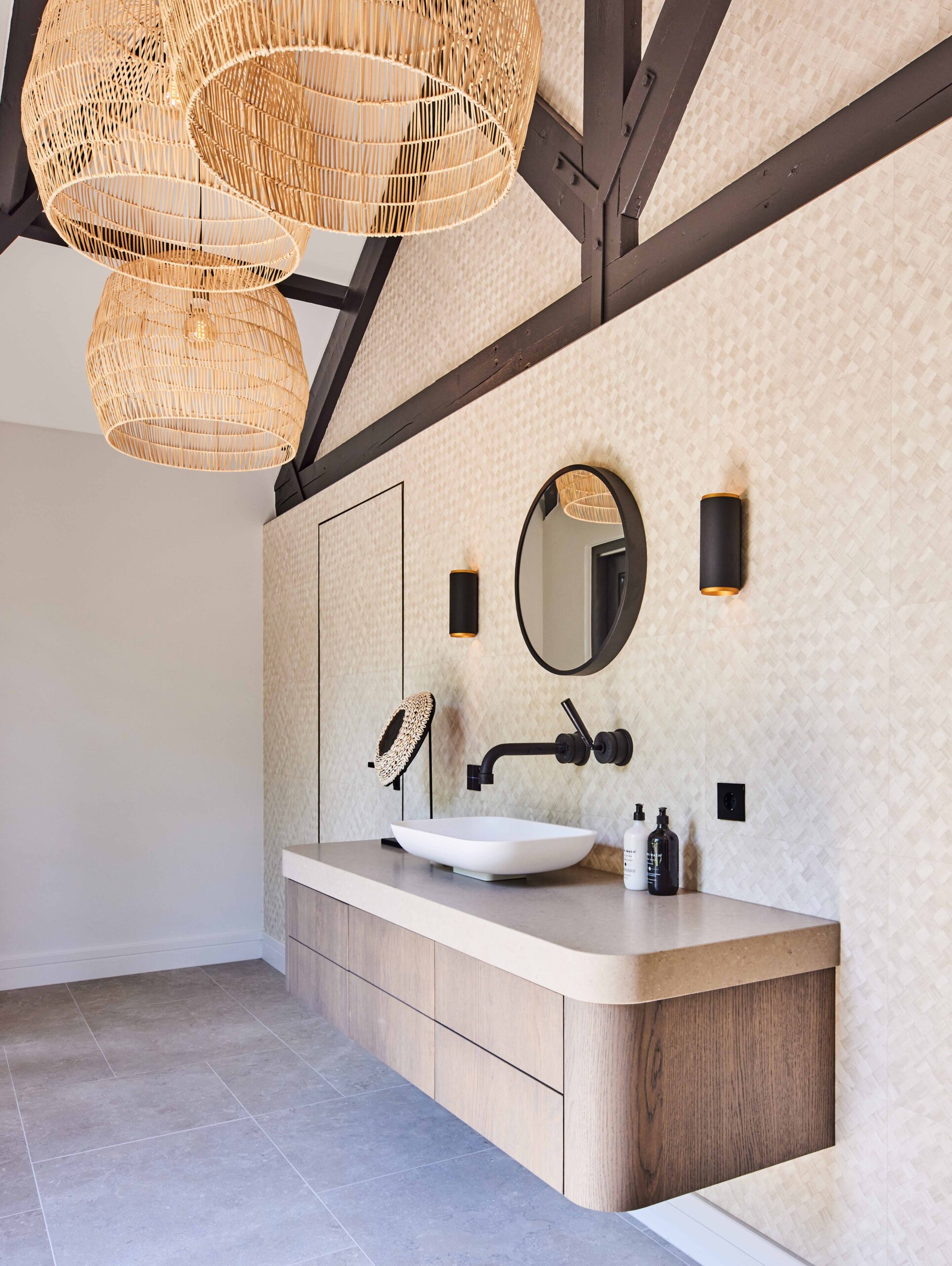 Modern Landelijk Badkamer - sfeervolle badkamer 5