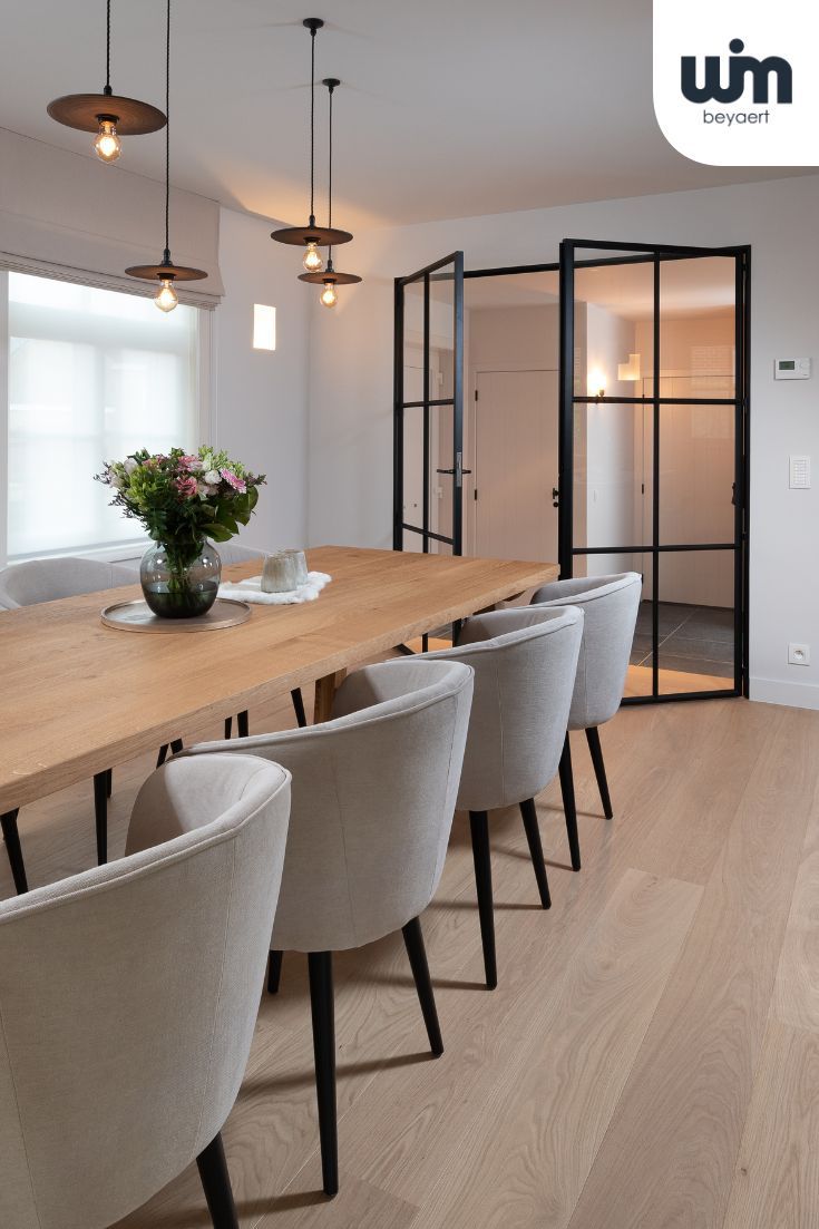 Modern Landelijk Eetkamer - sfeervolle eetkamer 12