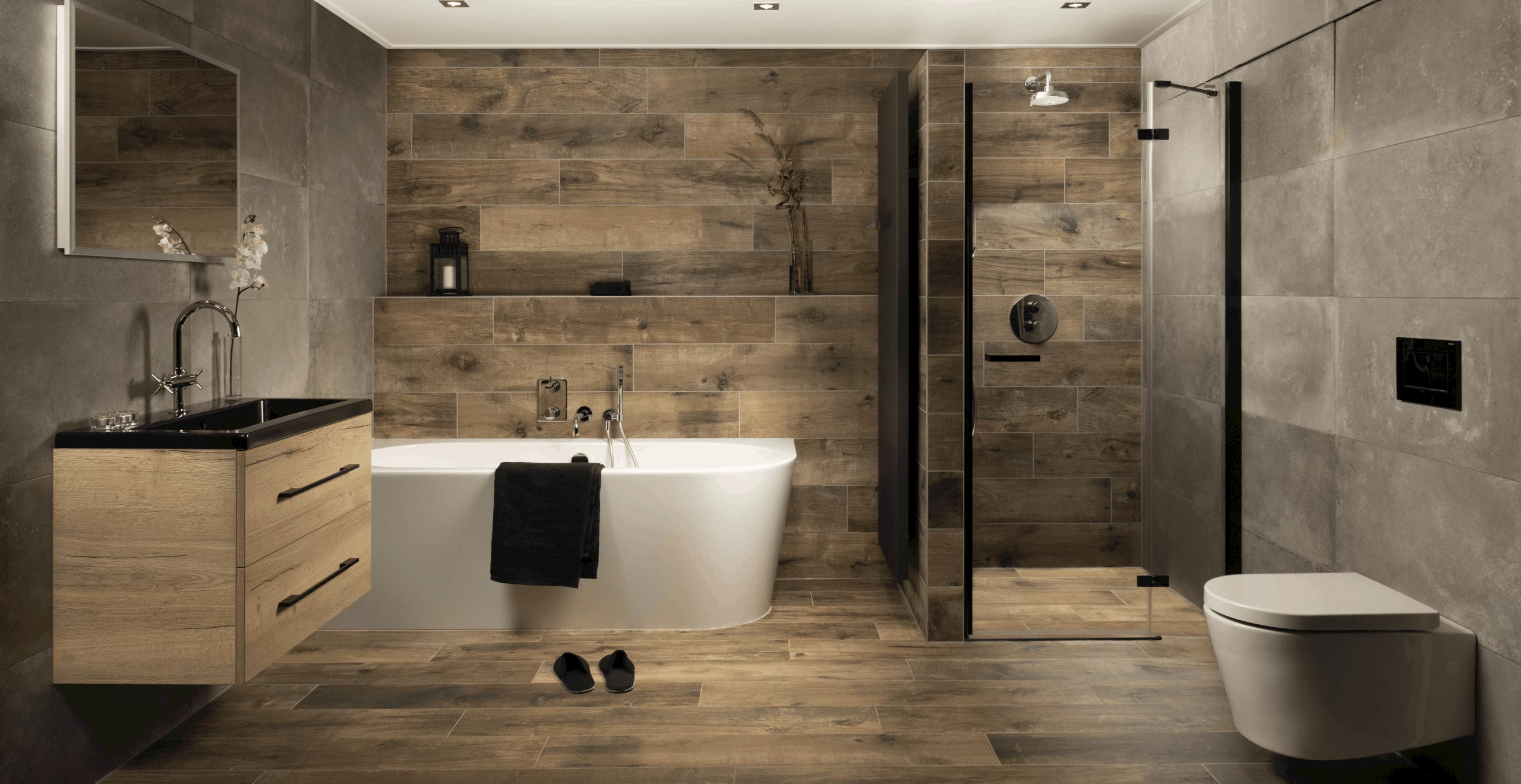 Natural Living Badkamer - sfeervolle badkamer 16
