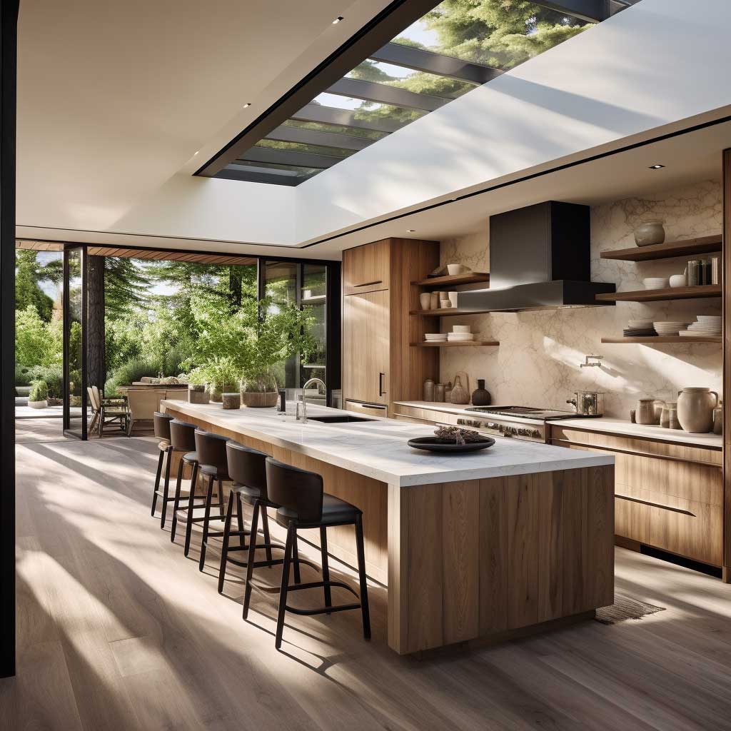Organic Modern Keuken - sfeervolle keuken 10