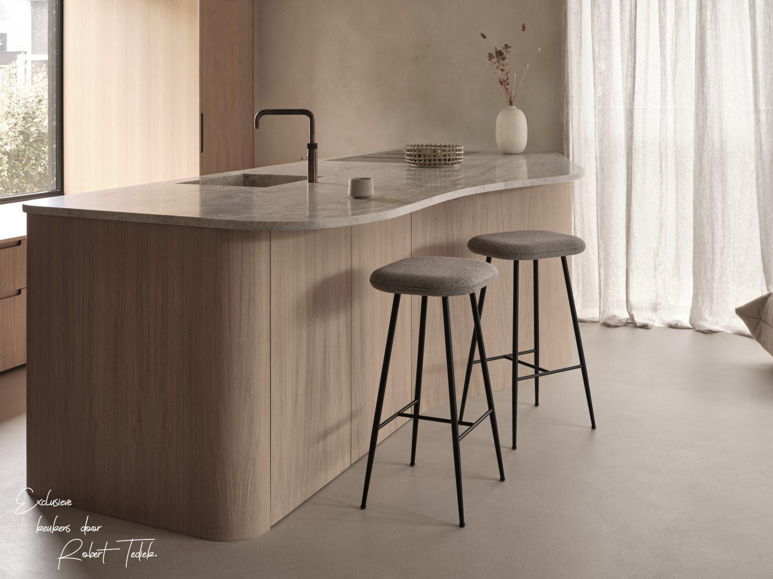 Organic Modern Keuken - sfeervolle keuken 8