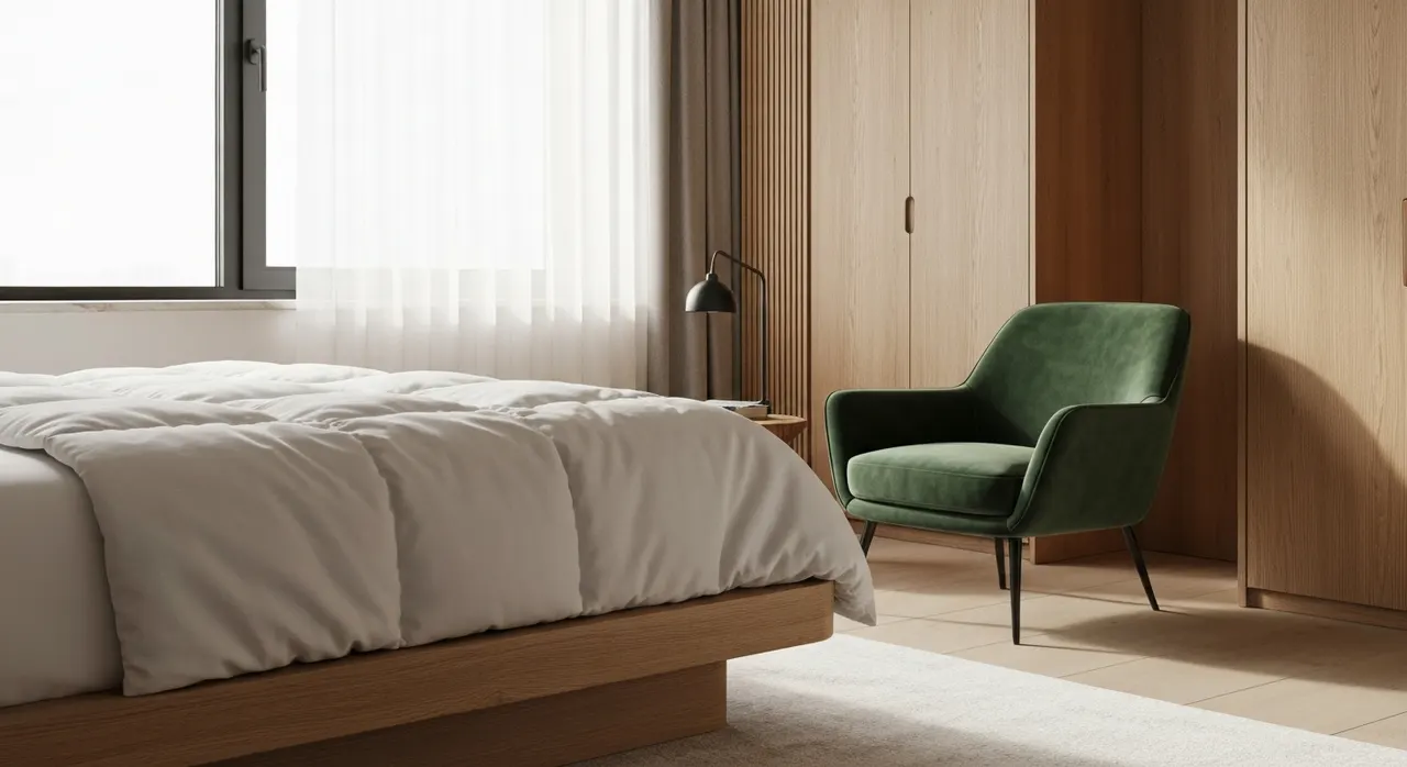 Organic Modern Slaapkamer - inrichting en decoratie