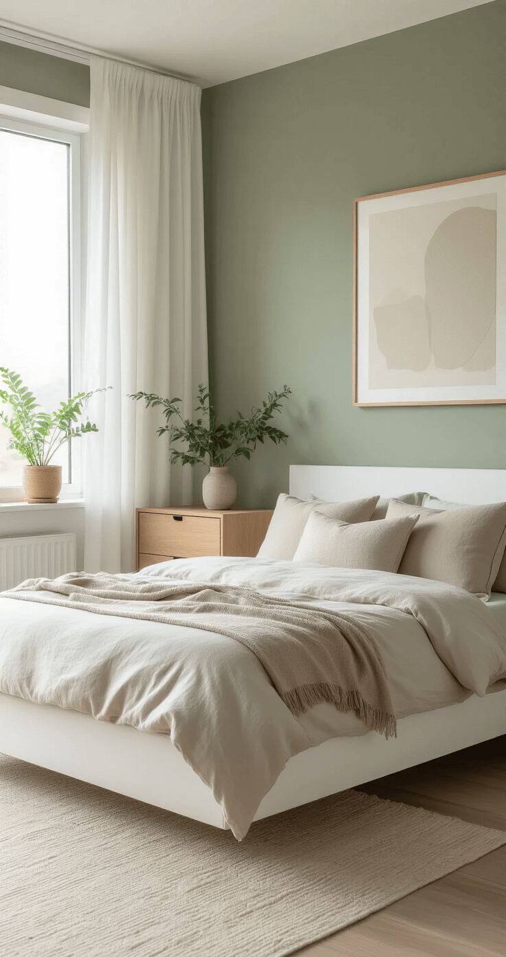 Organic Modern Slaapkamer - sfeervolle slaapkamer 1