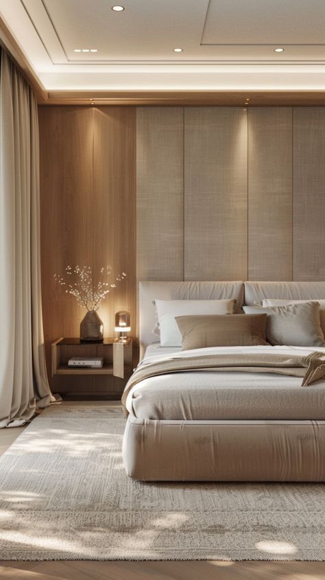 Organic Modern Slaapkamer - sfeervolle slaapkamer 7