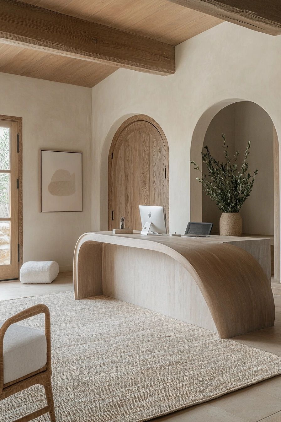 Organic Modern Werkkamer - sfeervolle werkkamer 6