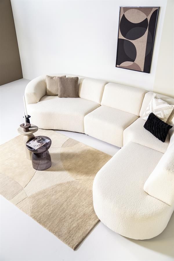 Organic Modern Woonkamer - sfeervolle woonkamer 10
