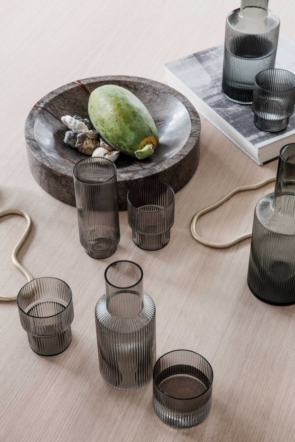 Ferm LIVING Ripple Glazen