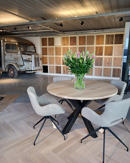 HAY Crate dining table naturel eiken