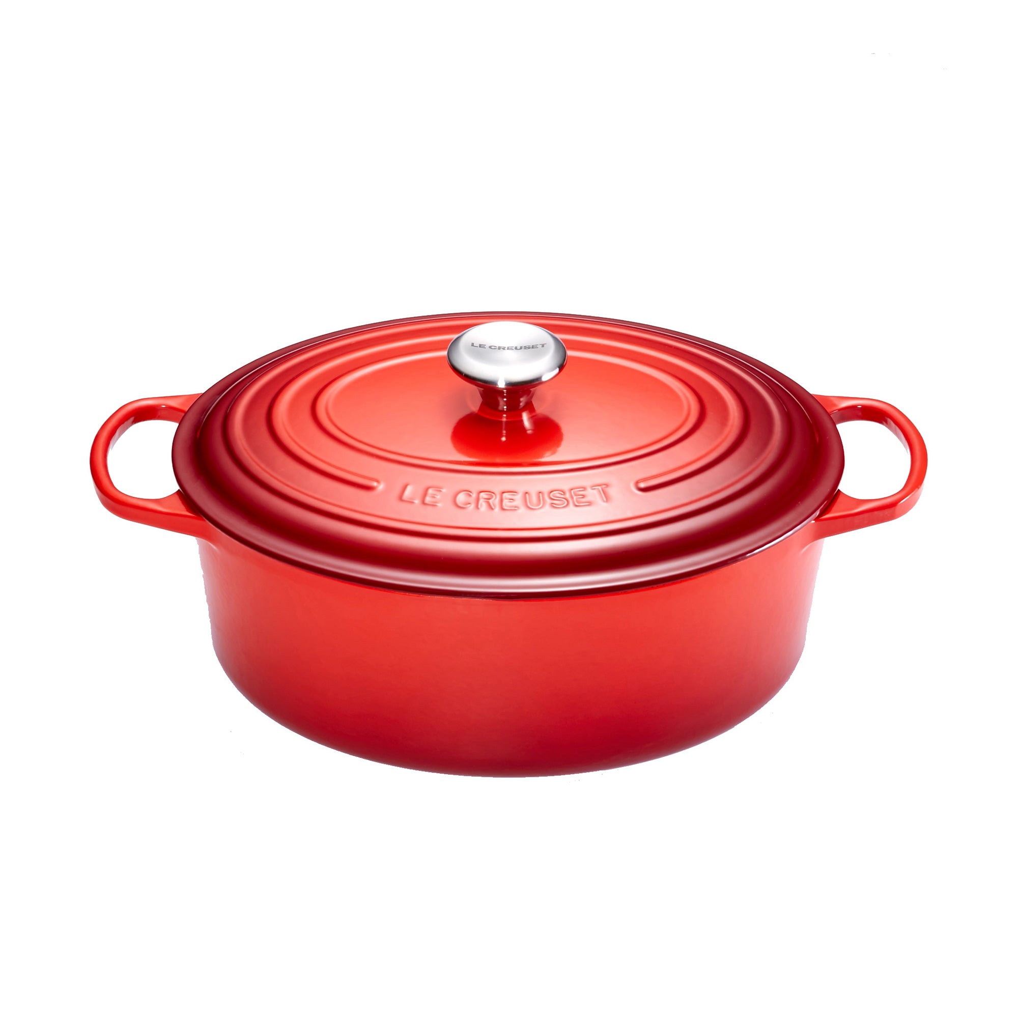 Le Creuset Gietijzeren Braadpan Rond Kersenrood