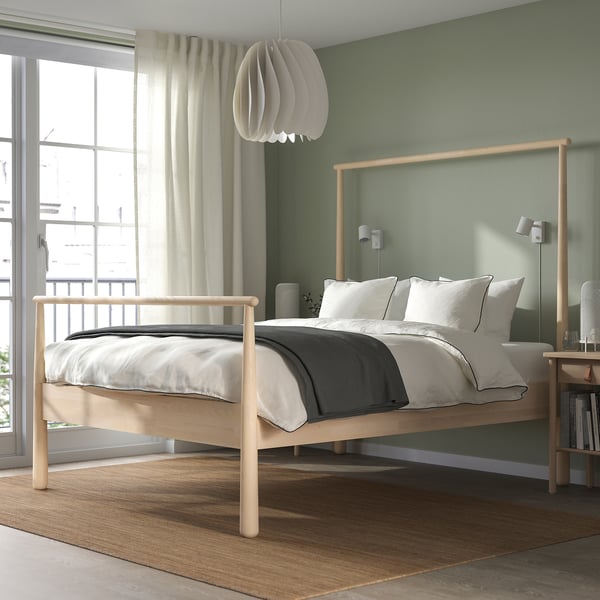 IKEA GJÖRA Bedframe Massief Berk