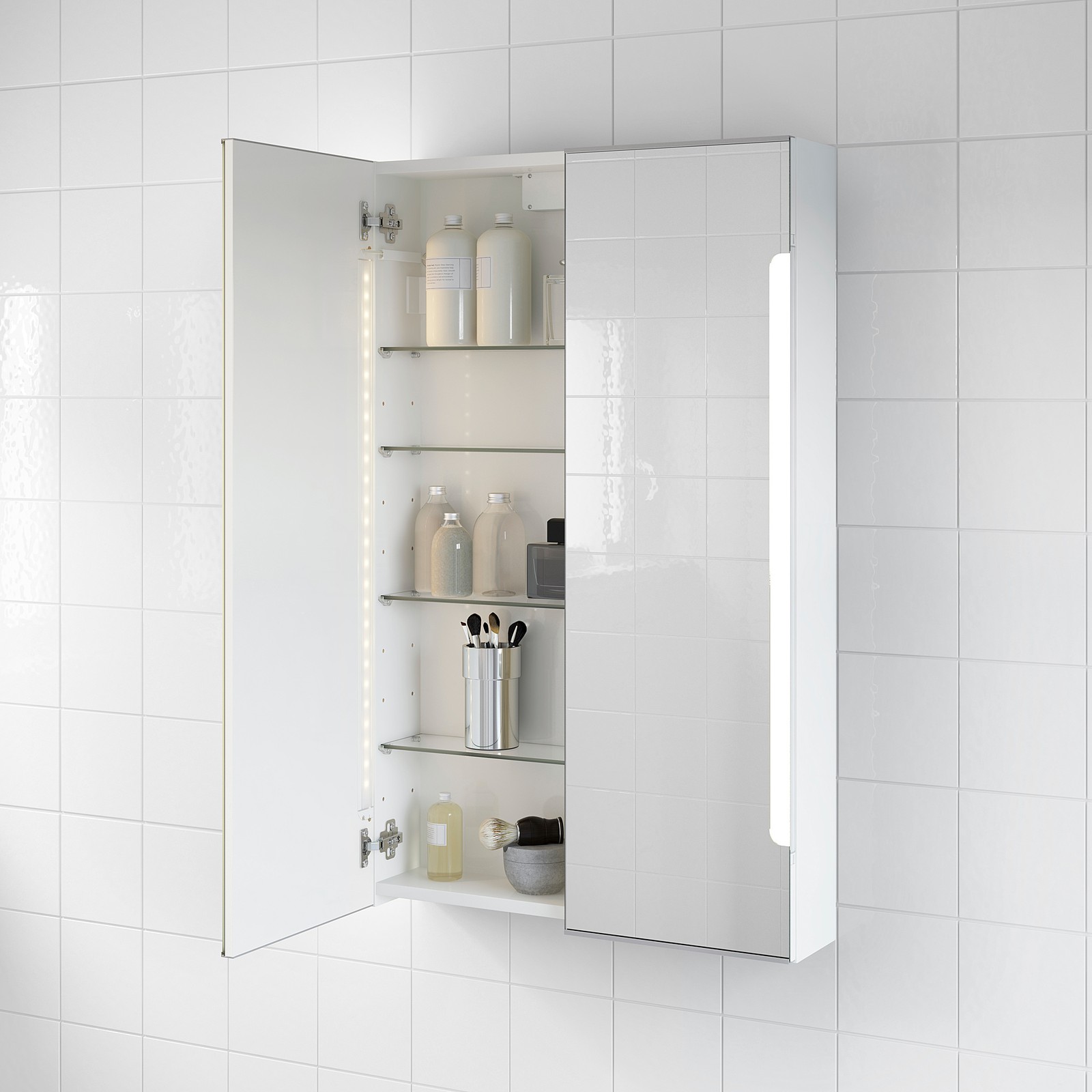 IKEA STORJORM spiegelkast met verlichting