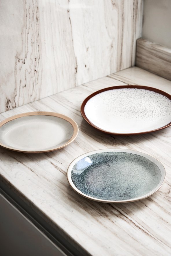 HKliving 70s ceramics dinerbord